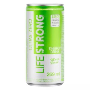 Energético Life Strong Green Apple Ultra Zero - Melhores Energéticos para tomar